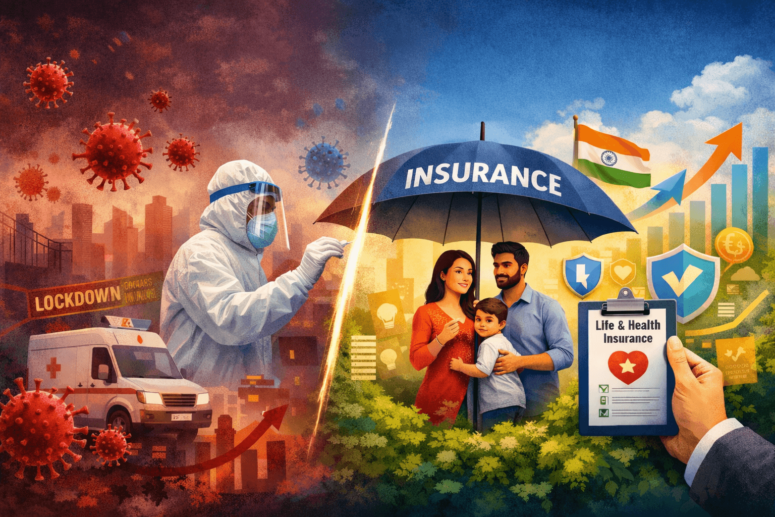 From Pandemic to Progress: COVID-19's Role in Transforming India's Insurance Landscape